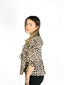Blouse à noeuds léopard