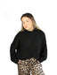 Pull à manches bouffantes