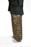 Leopard satin pants