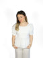 Top dos nu blanc
